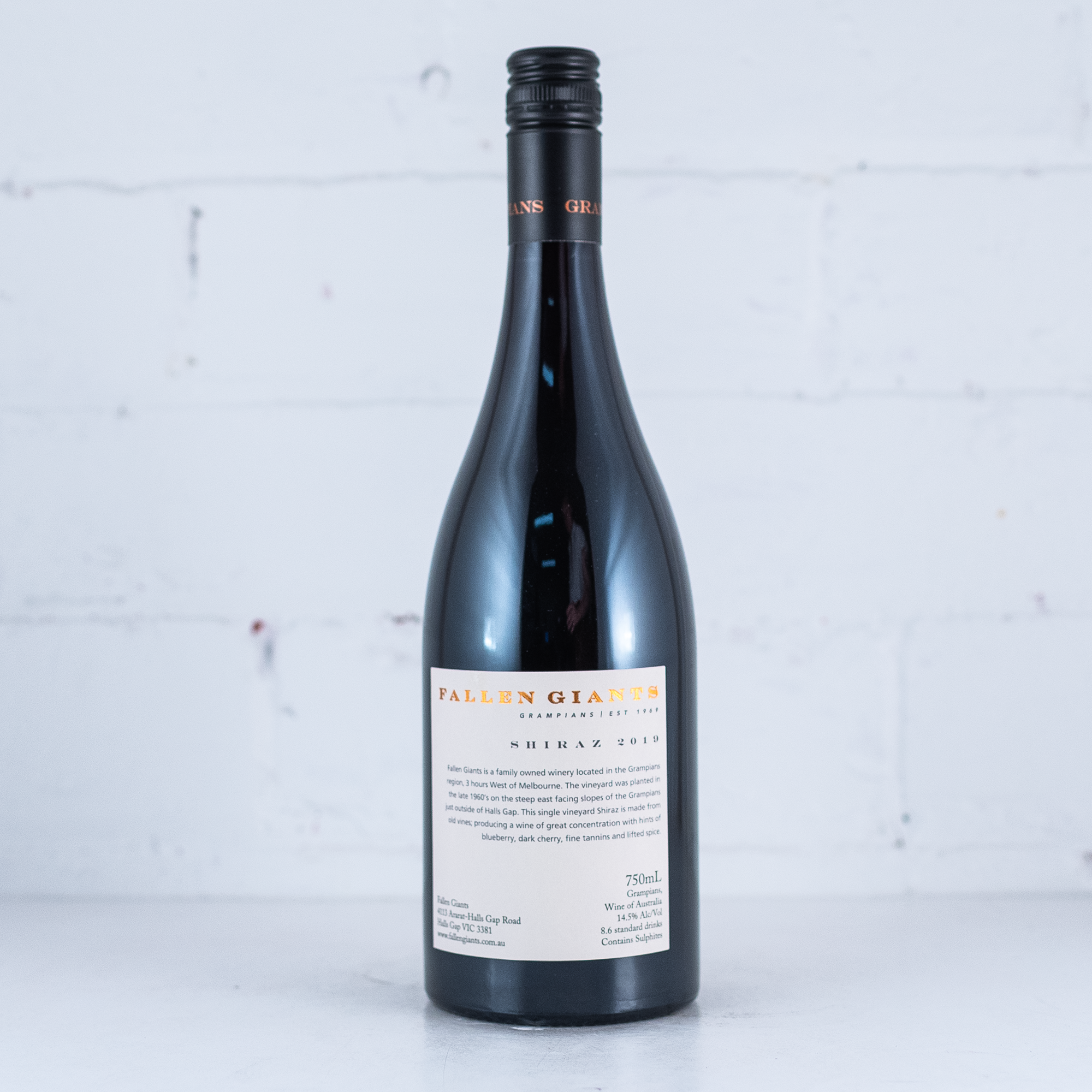 Fallen Giants - Shiraz 2019 750ml