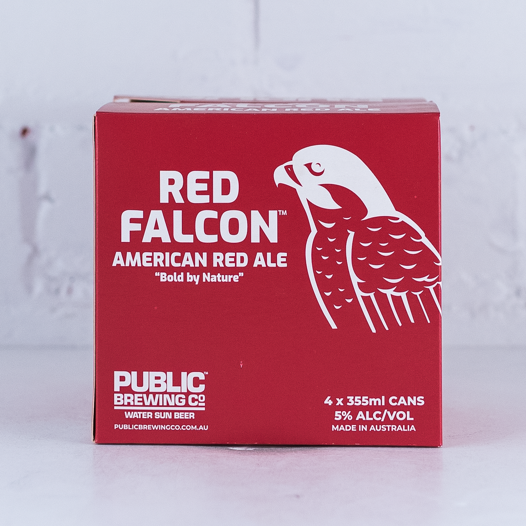 Public Brewing Co - Red Falcon American Red Ale