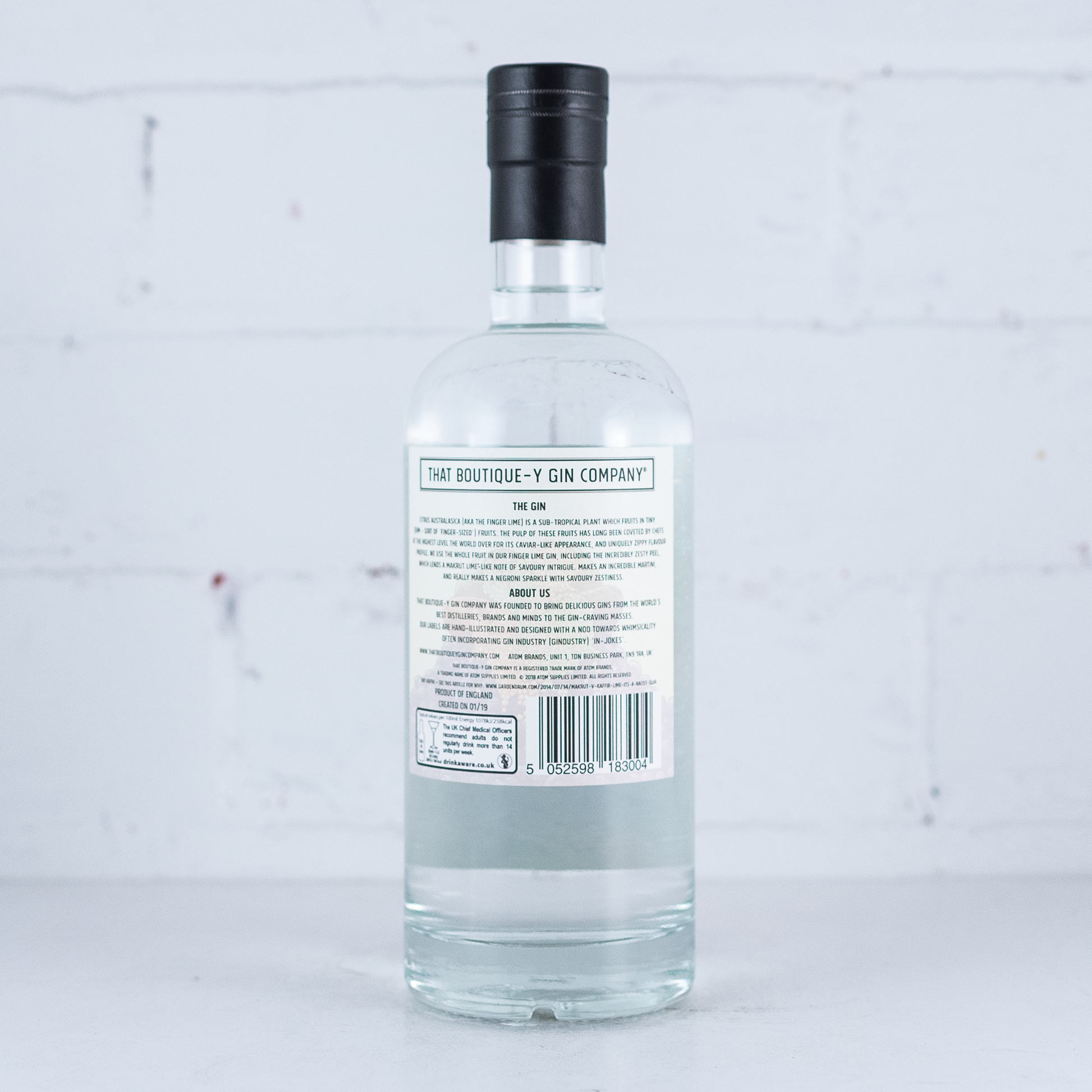 Boutique-y Gin Co - Finger Lime Gin 700ml