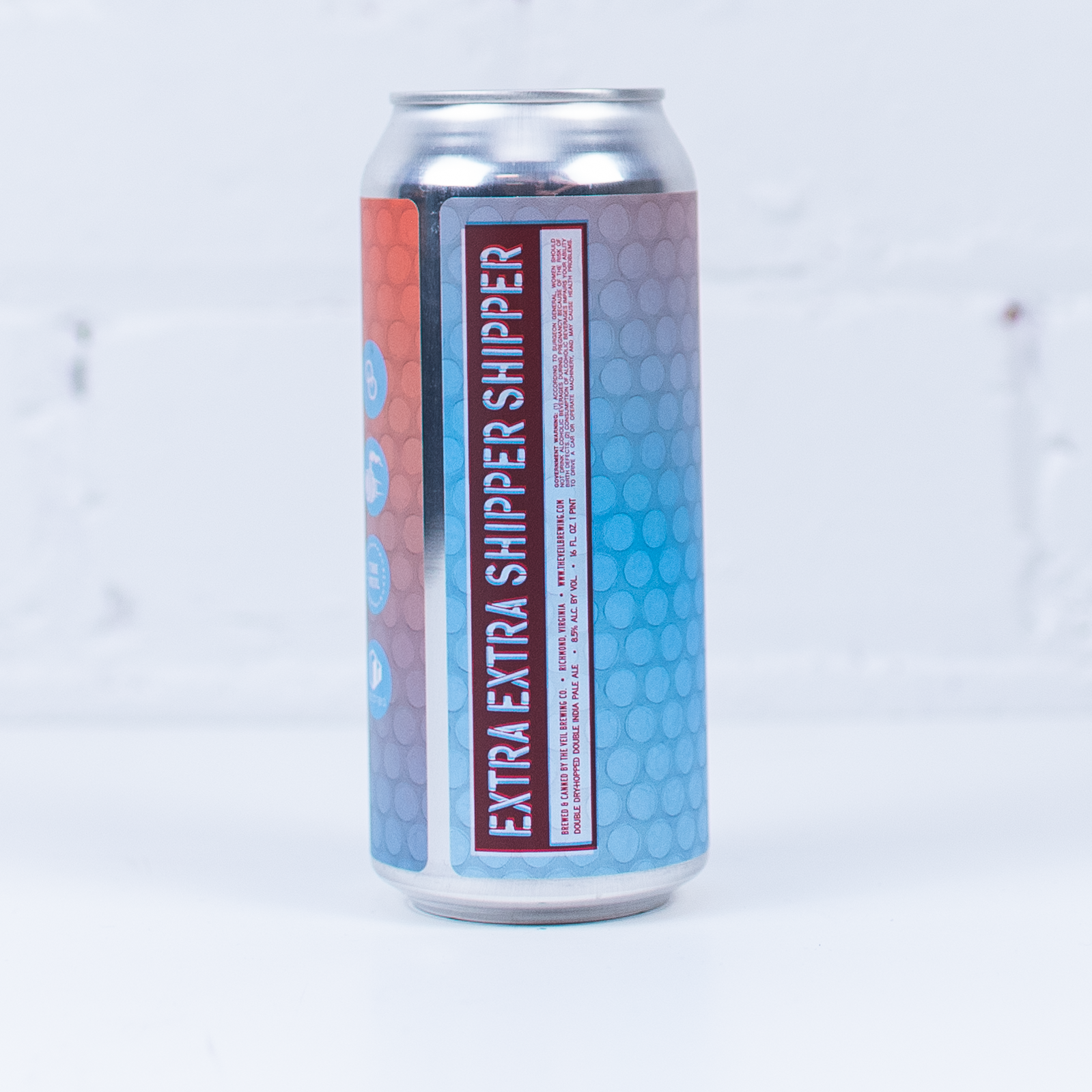 The Veil x Other Half x Weldwerks 'Extra Extra Shipper Shipper' DIPA 473ml