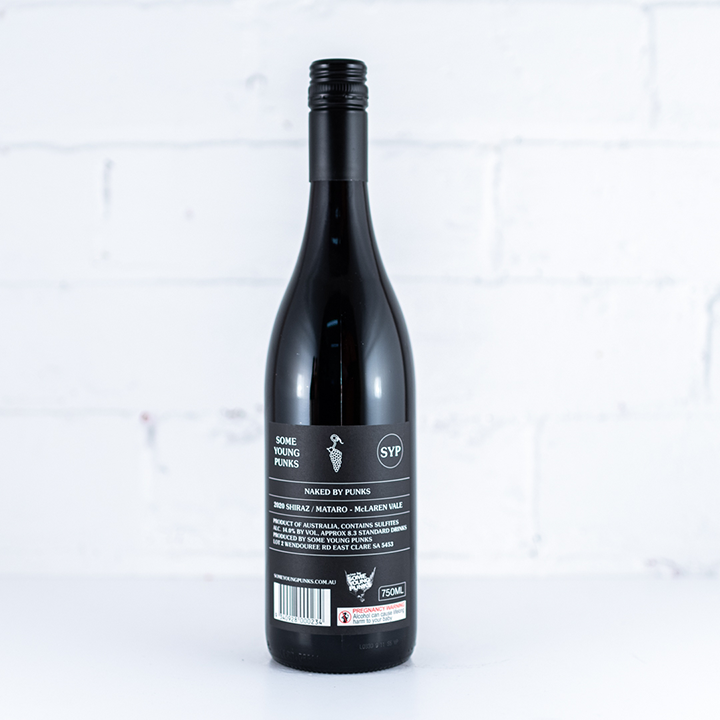 Some Young Punks - Naked by Punks Shiraz Mataro 2020 750ml