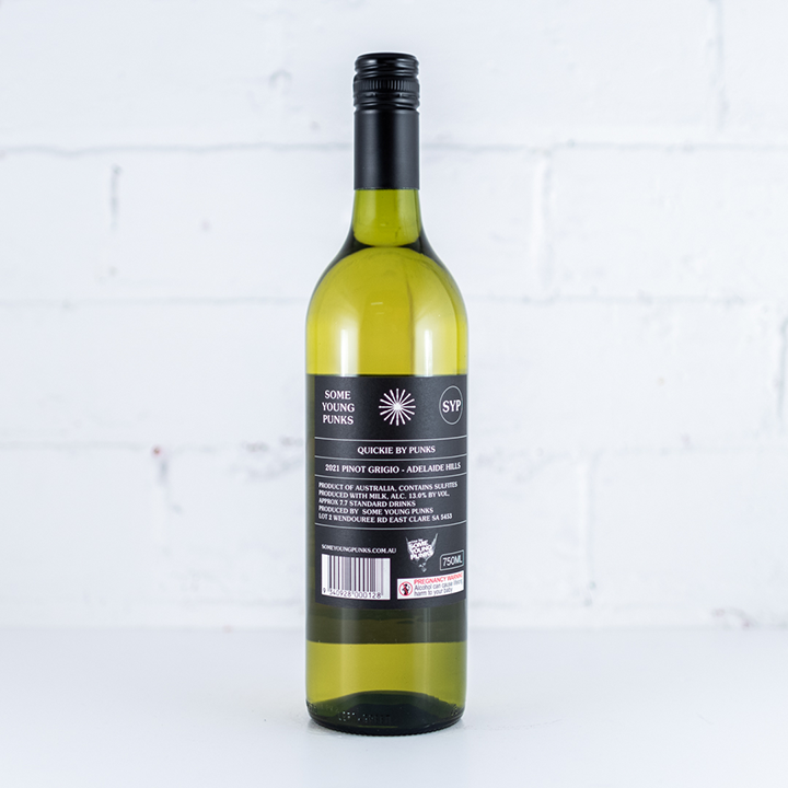Some Young Punks - Quickie by Punks Pinot Grigio 2021 750ml