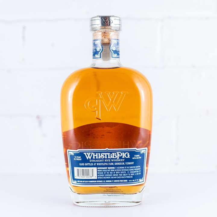 Whistlepig - Straight Rye 15YO 750ml