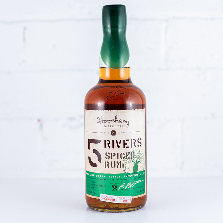 Hoochery - 5 Rivers Spiced Rum 750ml