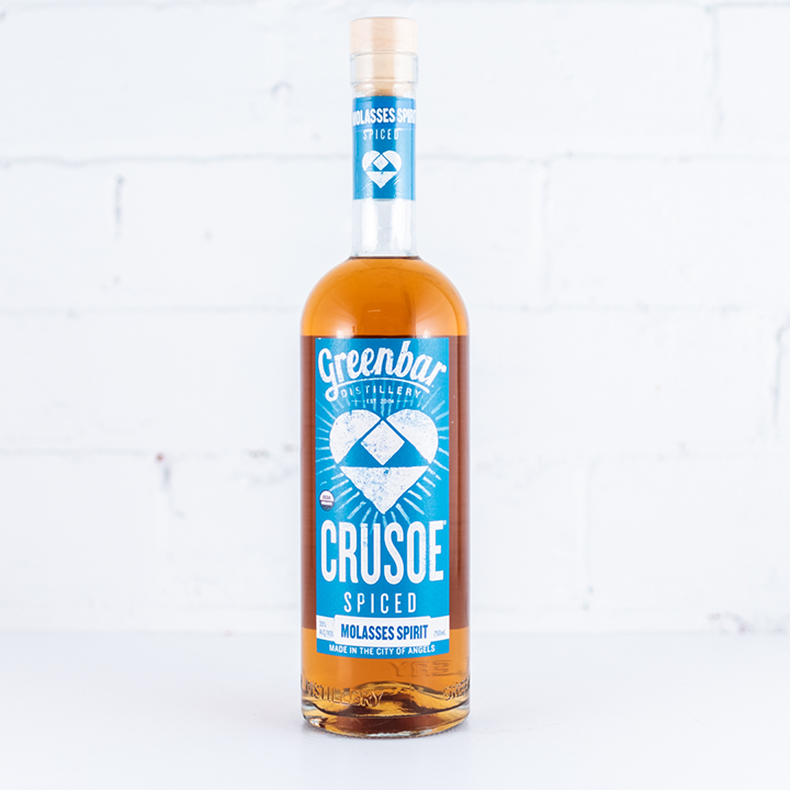 Greenbar - Crusoe Organic Rum Spiced 750ml