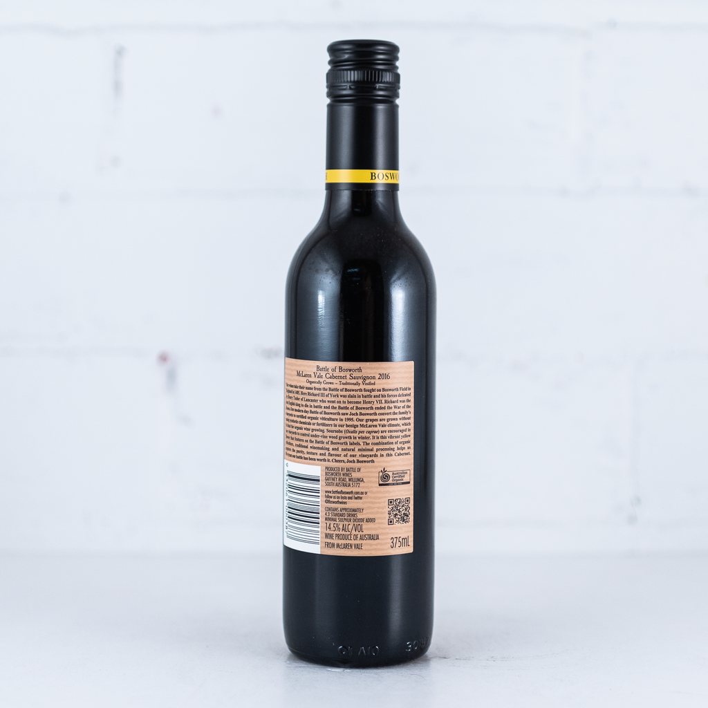 Bosworth Wines - Battle of Bosworth Cabernet Sauvignon 375ml