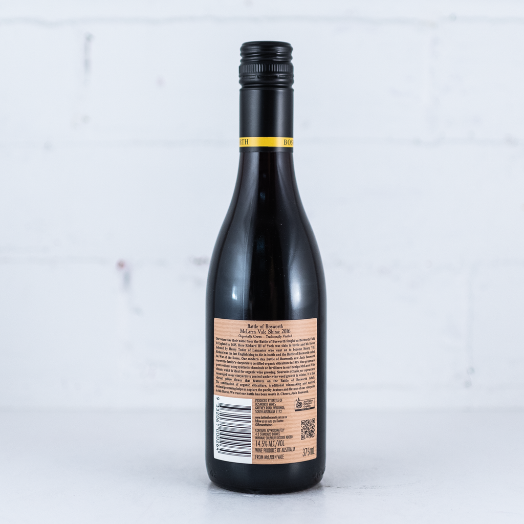 Bosworth Wines - Battle of Bosworth Shiraz 375ml
