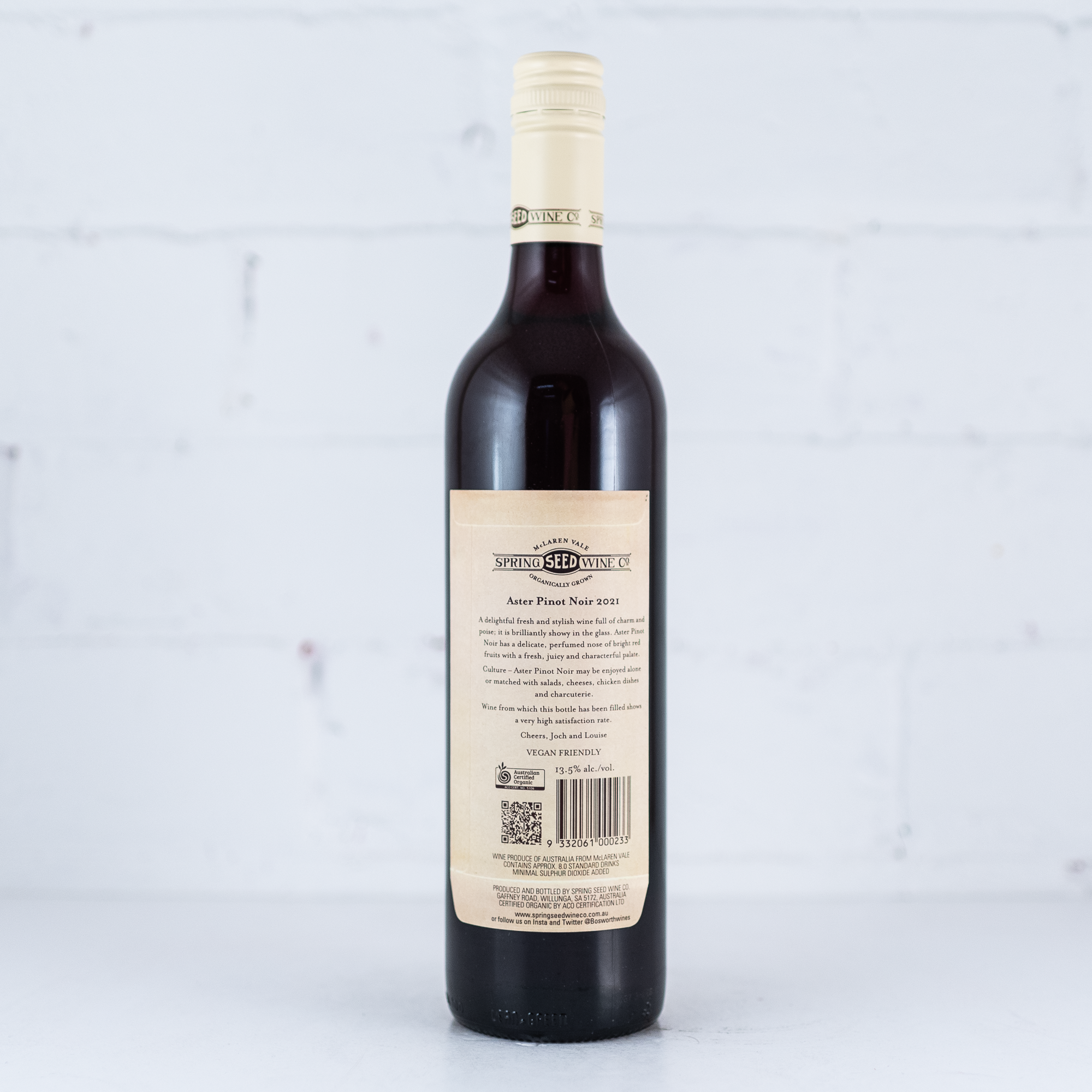 Spring Seed - Aster Pinot Noir 750ml