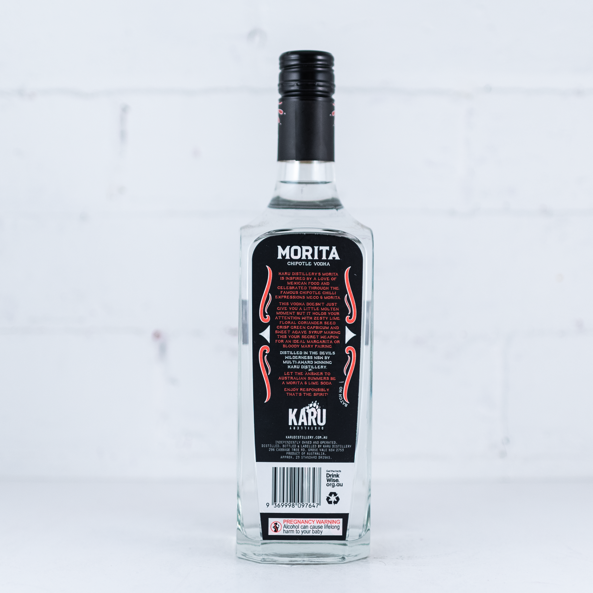 Karu - Morita Chipotle Vodka 700ml