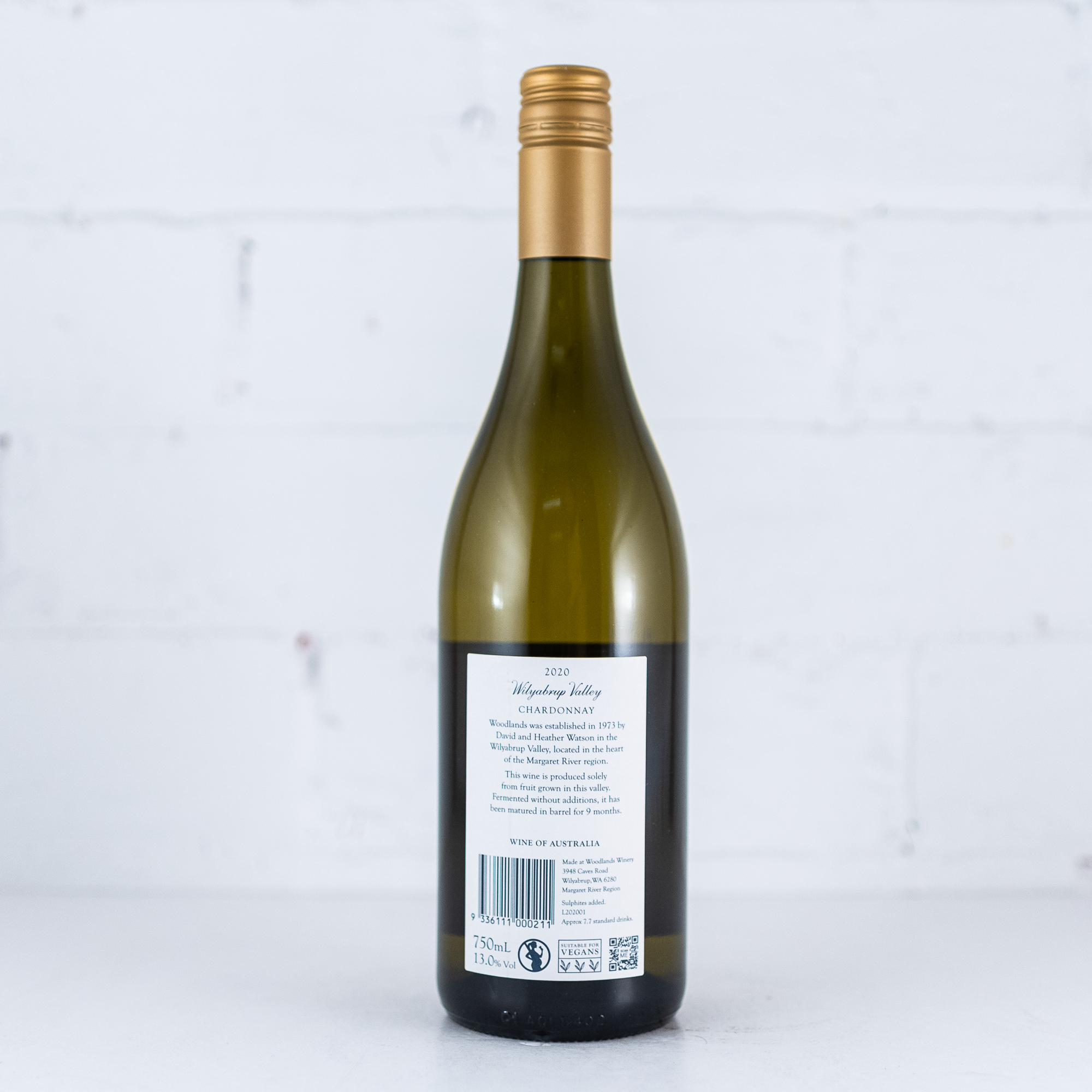 Woodlands - Wilyabrup Chardonnay 2022 750ml