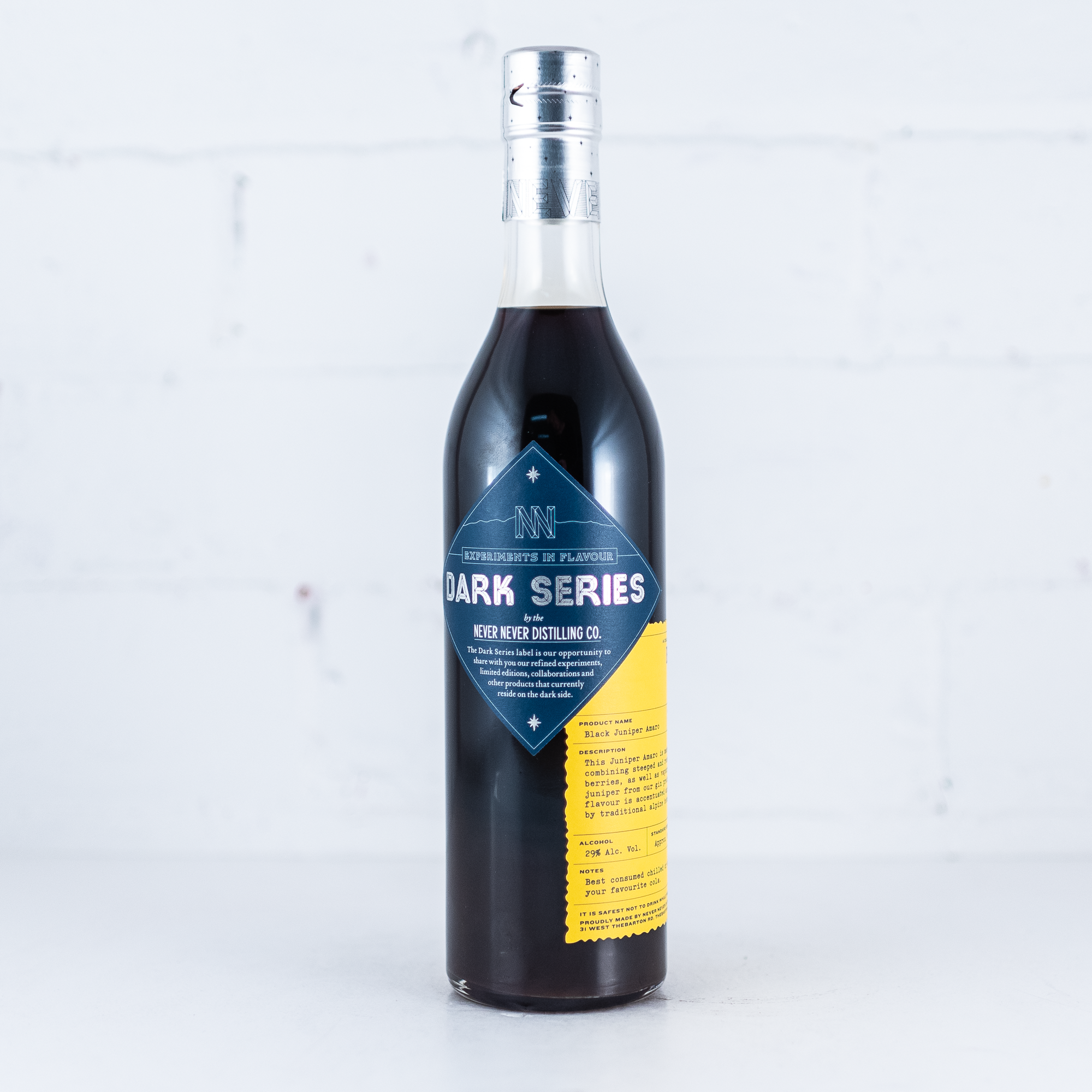 Never Never - Black Juniper Amaro 500ml