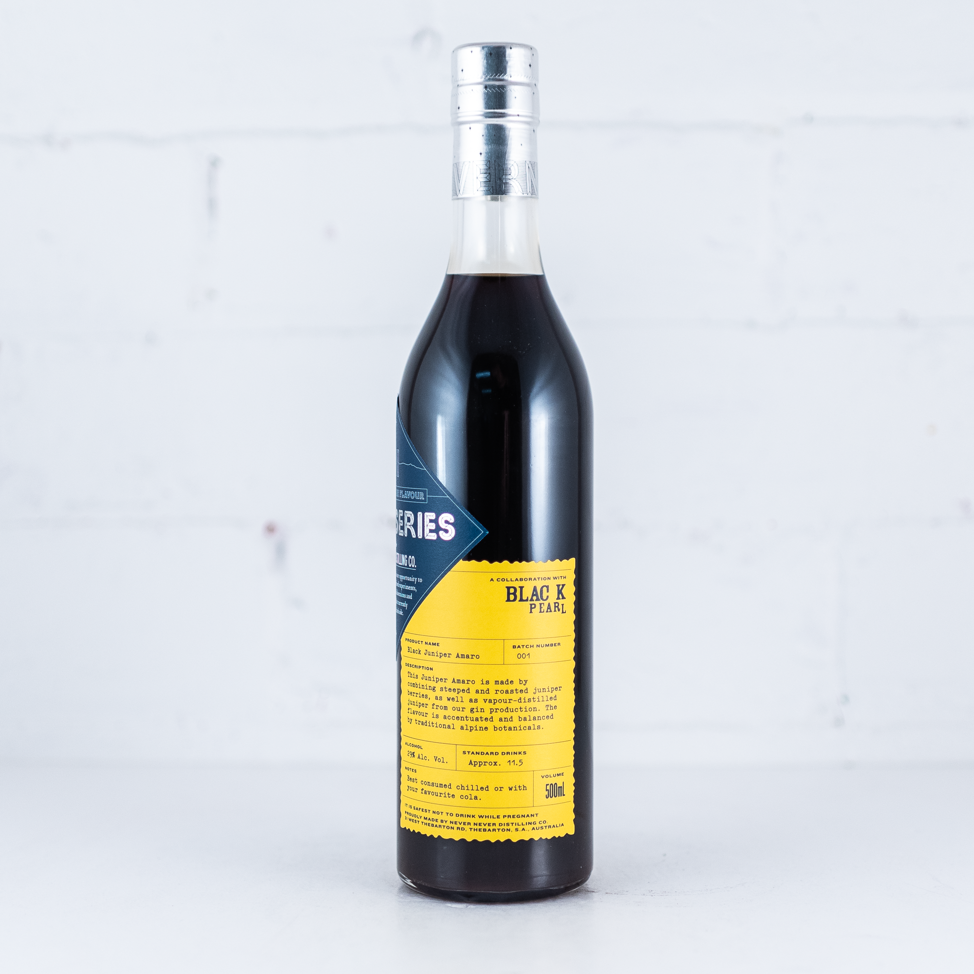 Never Never - Black Juniper Amaro 500ml