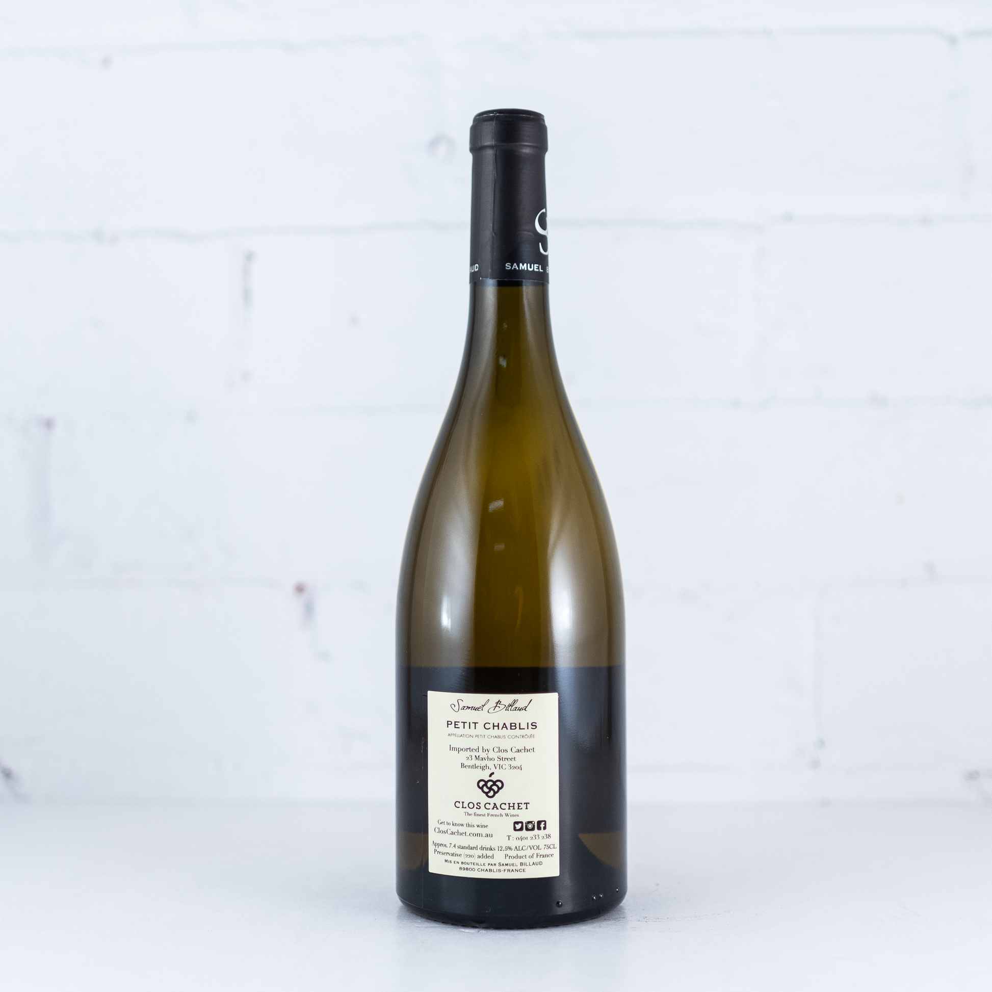 Samuel Billaud - Petit Chablis 2020 750ml