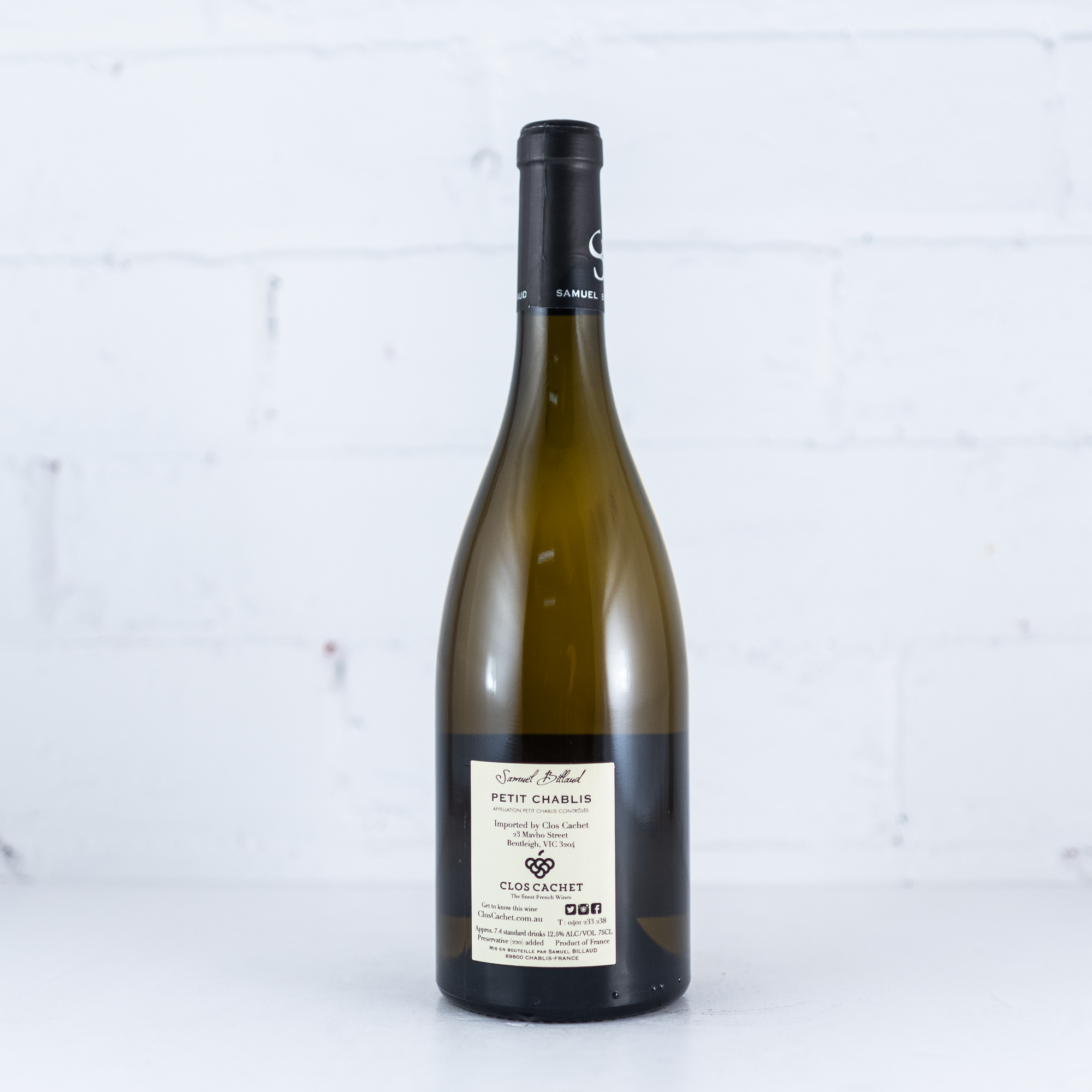 Samuel Billaud - Petit Chablis 2020 750ml