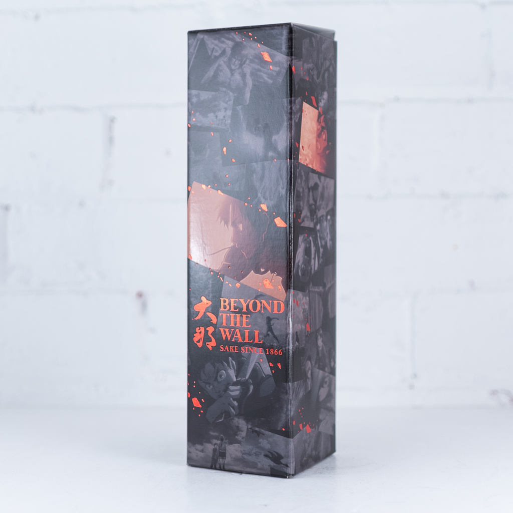 Attack on Titan - Beyond the Wall Sake "Eren" Red 720ml