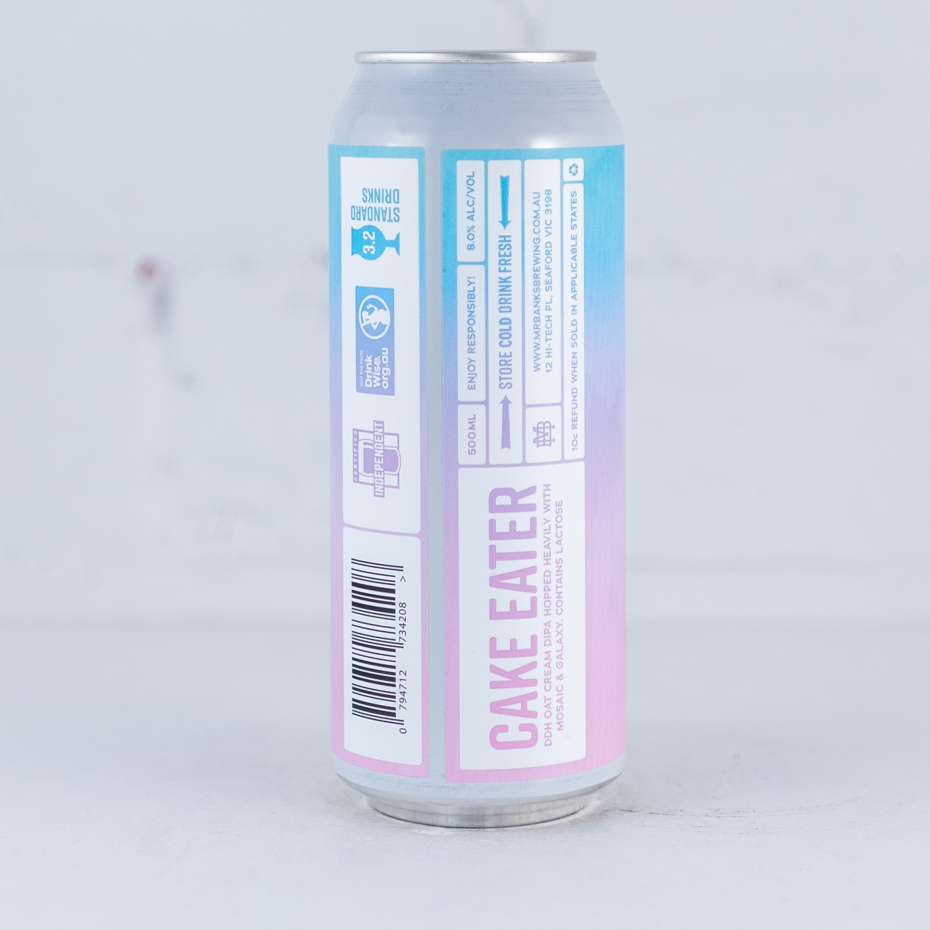 Mr Banks - Cake Eater Mosaic & Galaxy DDH Oat Cream DIPA