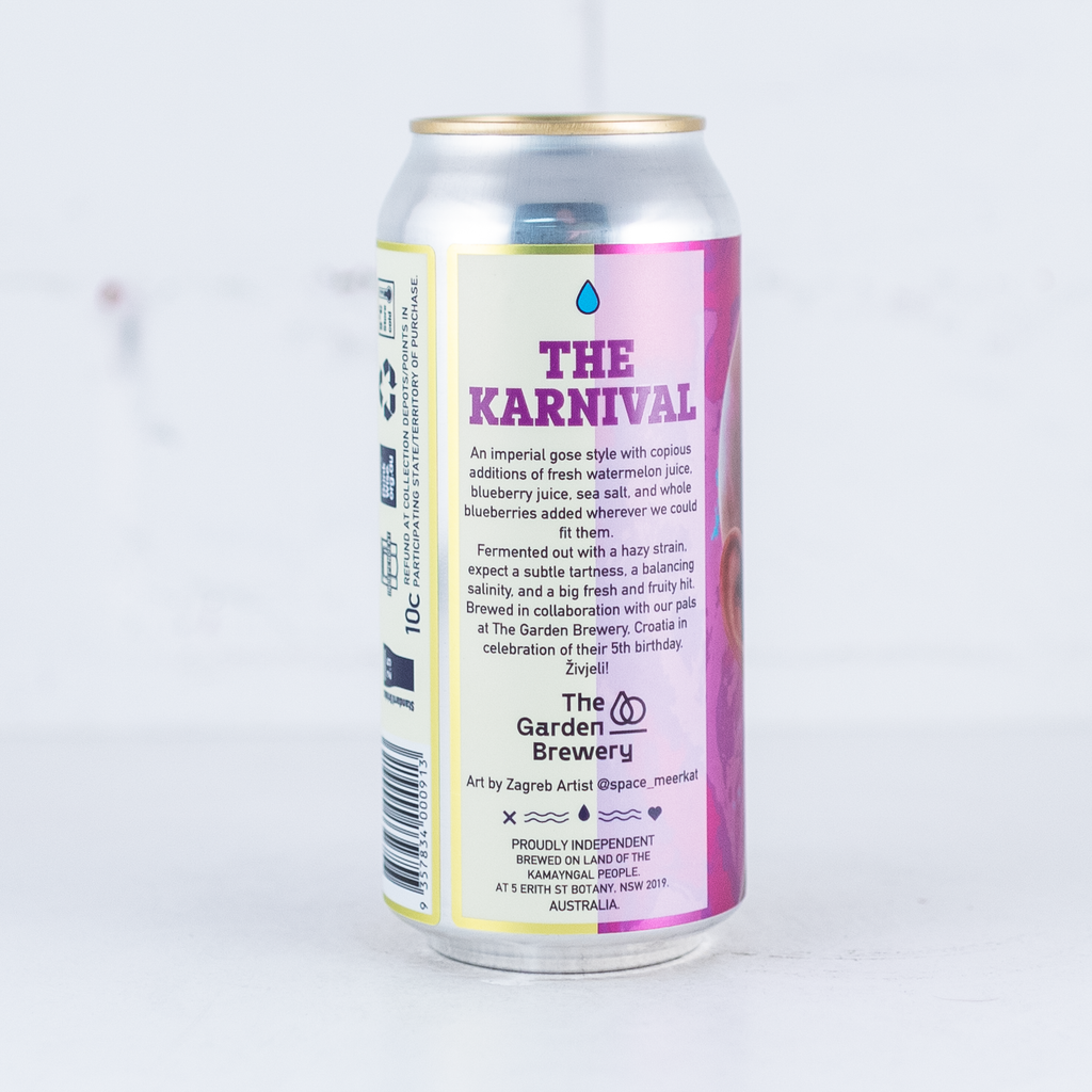 One Drop x The Garden Brewery 'The Karnival' Imperial Gose