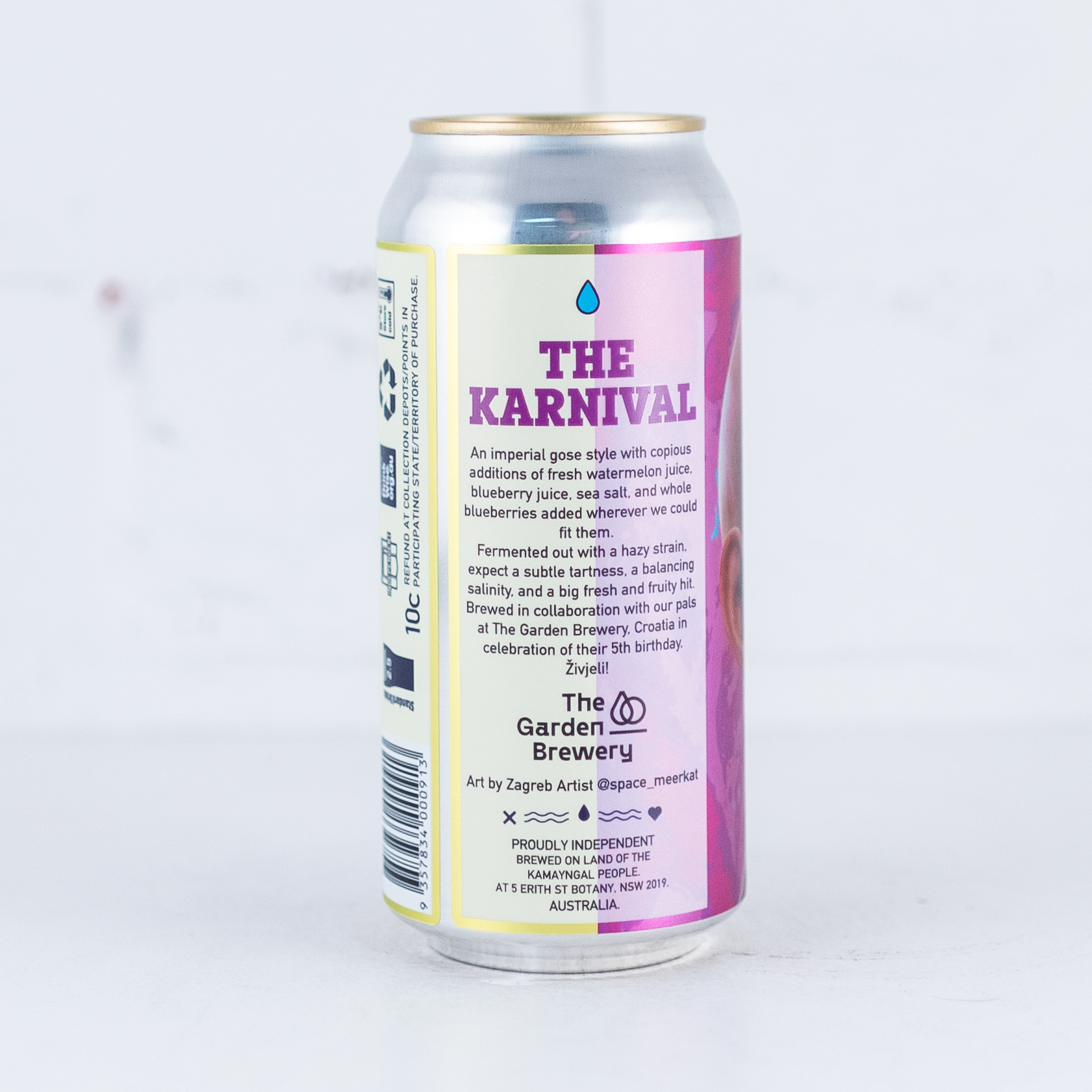 One Drop x The Garden Brewery 'The Karnival' Imperial Gose