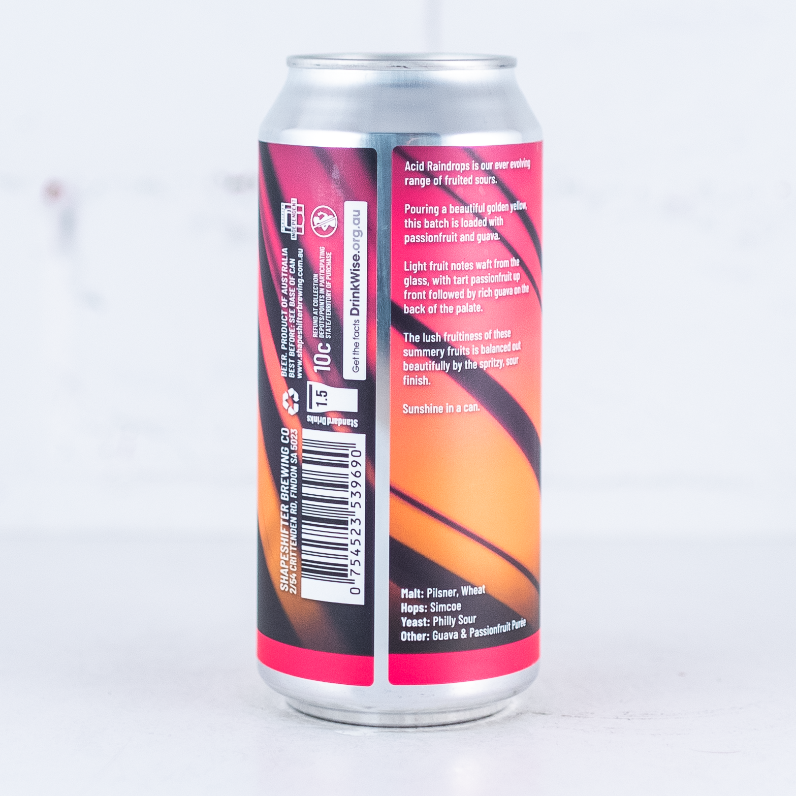 Shapeshifter - Acid Raindrops Passionfruit & Guava Sour