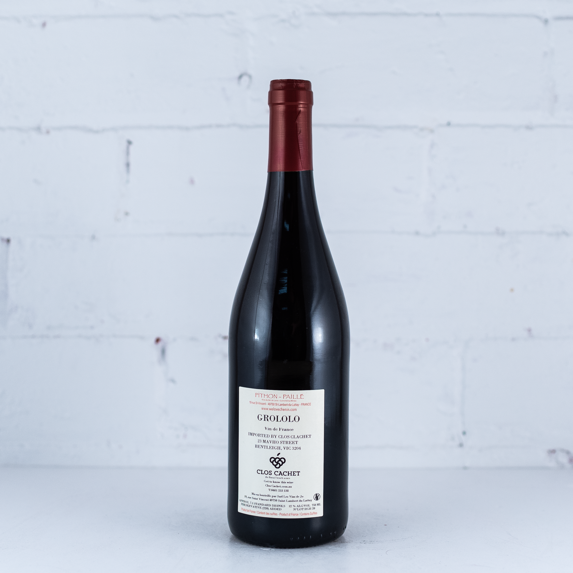 Domaine Pithon-Paille - Grololo Rouge 2020 750ml