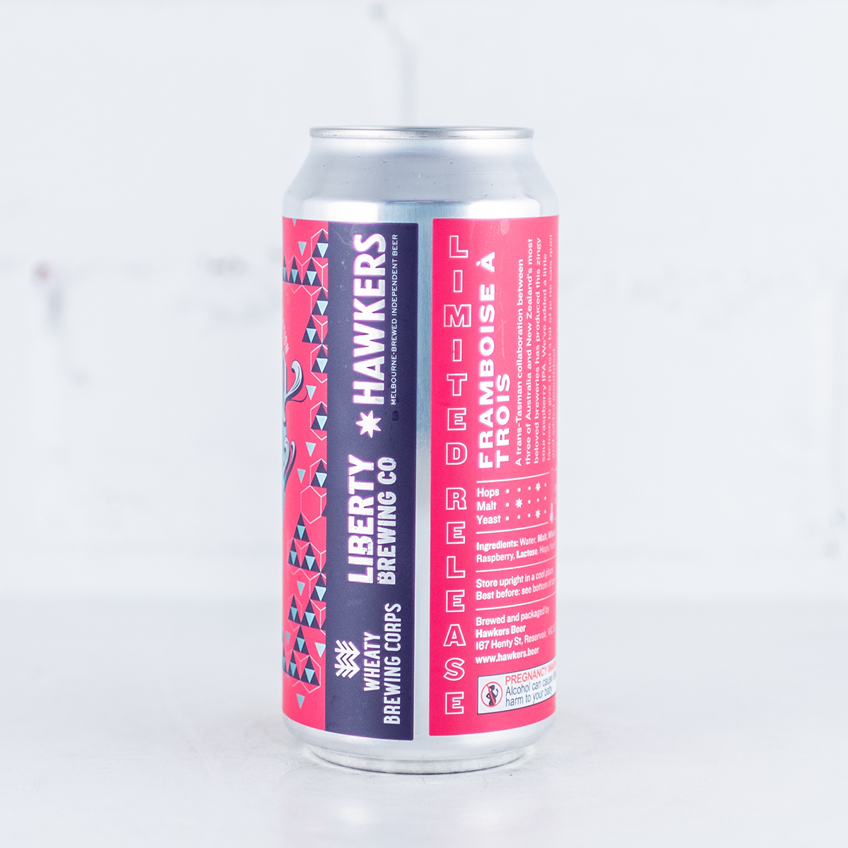 Hawkers x Wheaty x Liberty 'Framboise a Trois' Sour IPA