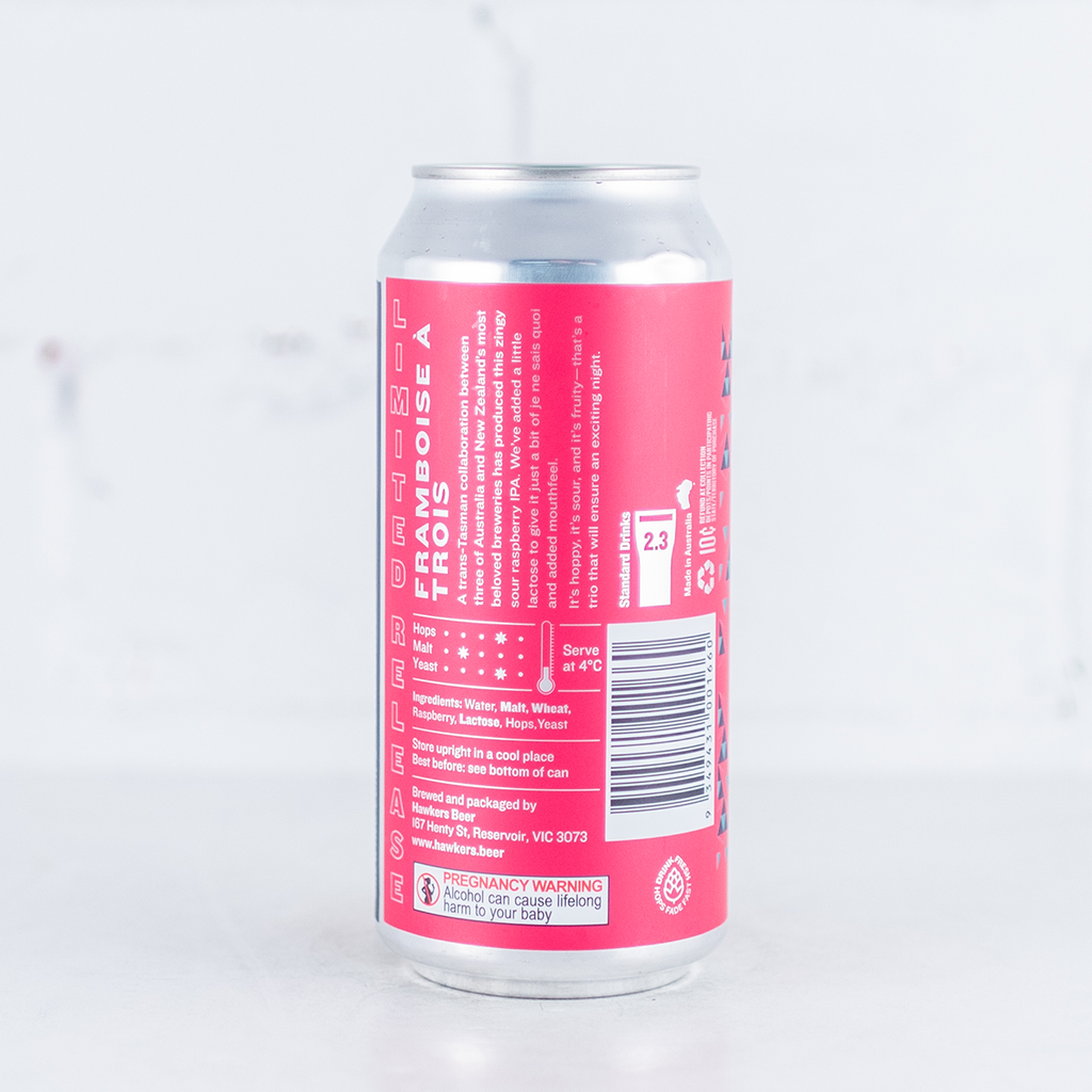 Hawkers x Wheaty x Liberty 'Framboise a Trois' Sour IPA