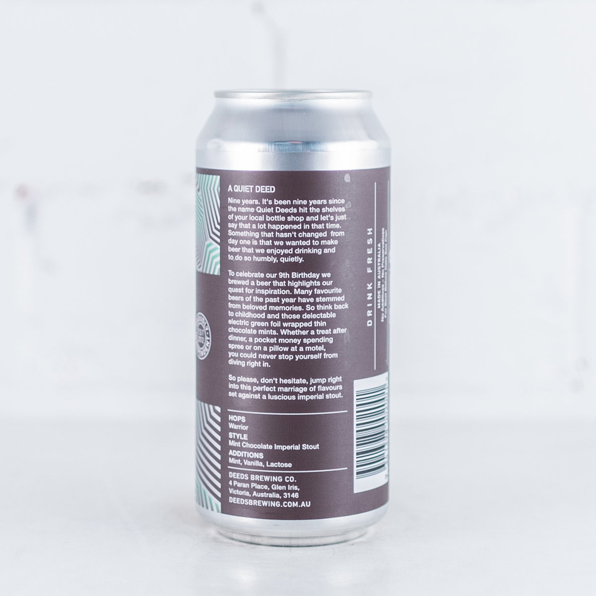 Deeds - A Quiet Deed 2021 Imp Pastry Stout