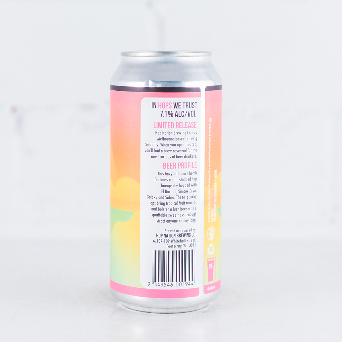 Hop Nation - Better Distractions Hazy IPA