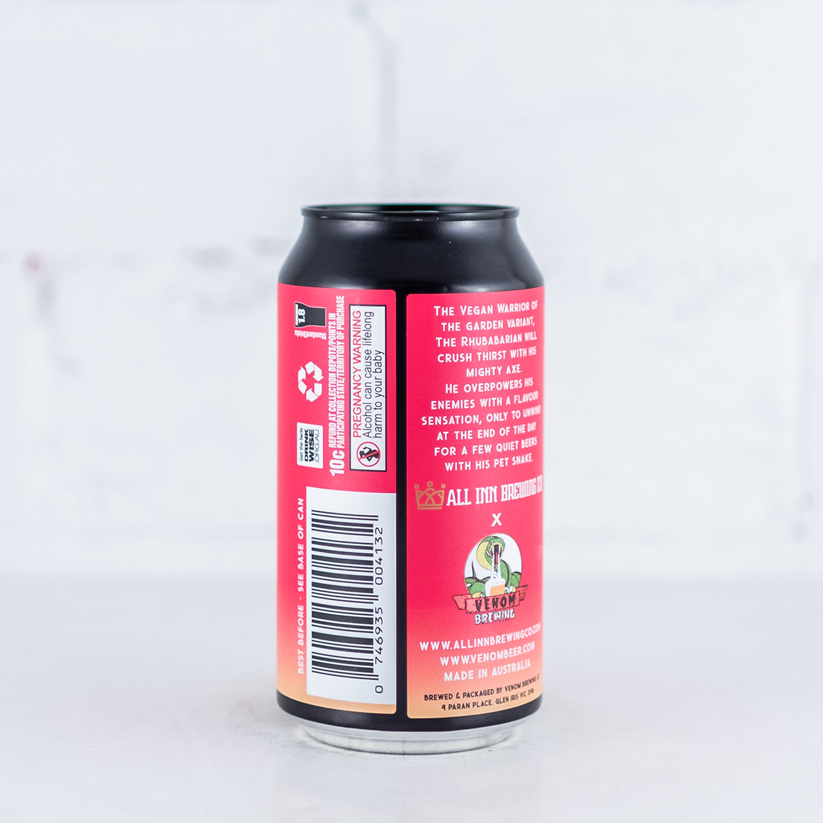 Venom x All Inn - 'The Rhubarbarian' Pastry Sour