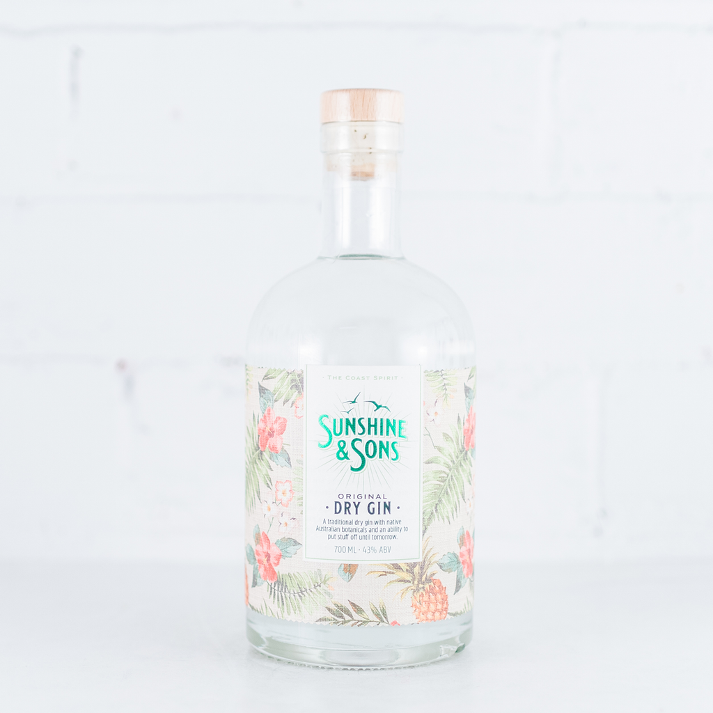 CAVU - Sunshine & Sons Dry Gin 700ml
