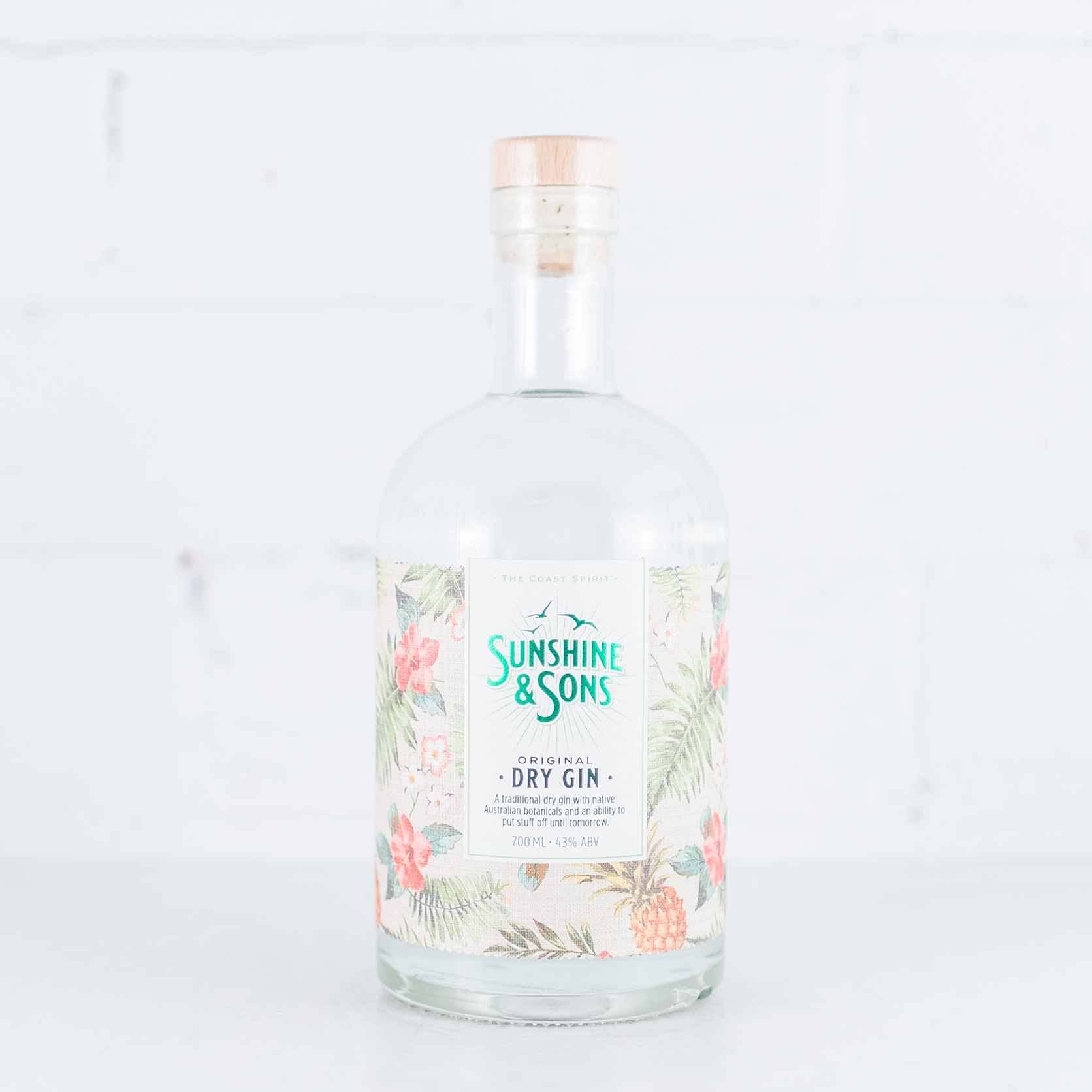 CAVU - Sunshine & Sons Dry Gin 700ml