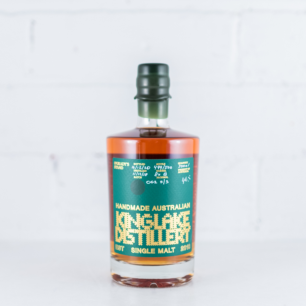 Kinglake Distillery - O'Gradys Stand Single Malt Whisky 500ml