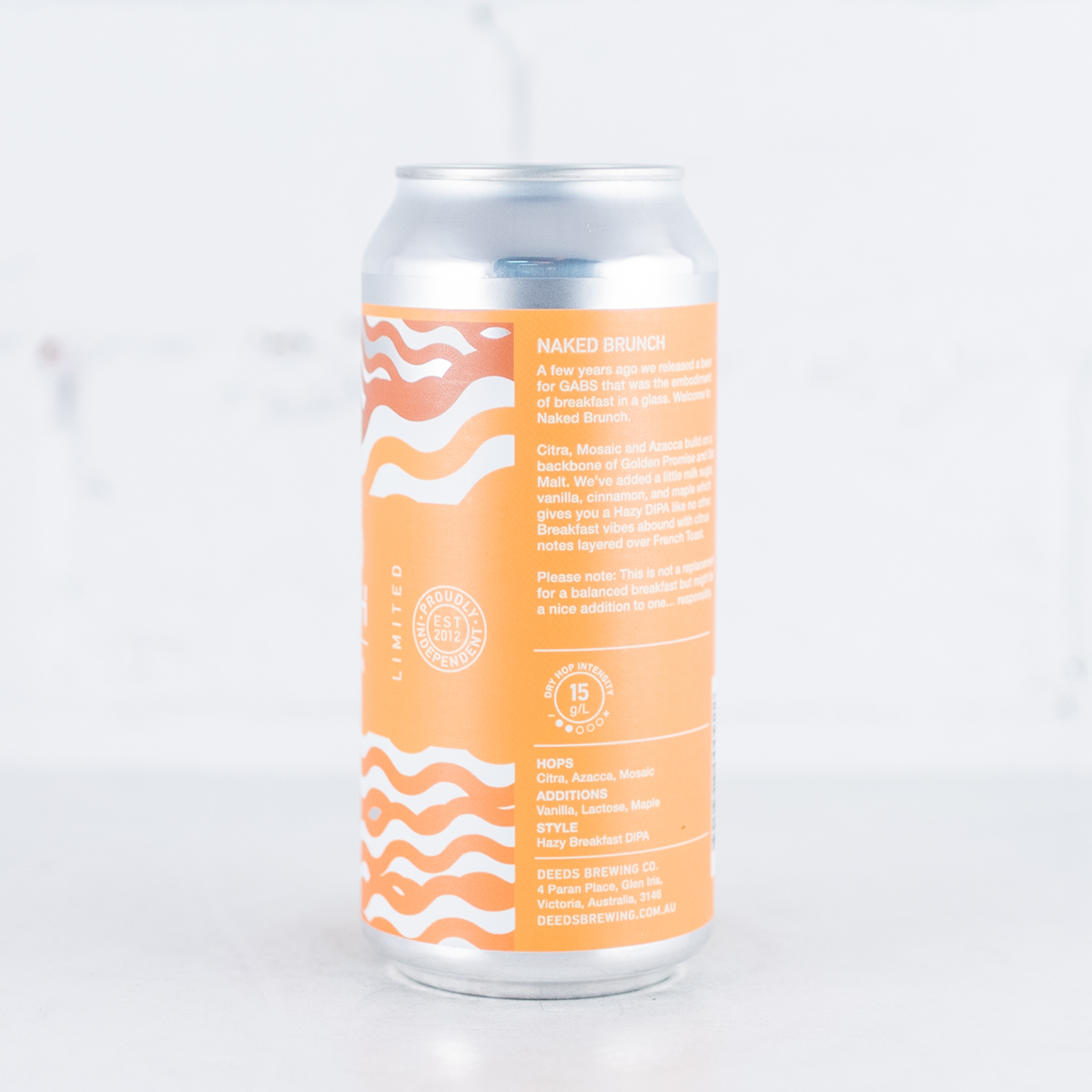 Deeds - Naked Brunch Hazy Breakfast DIPA