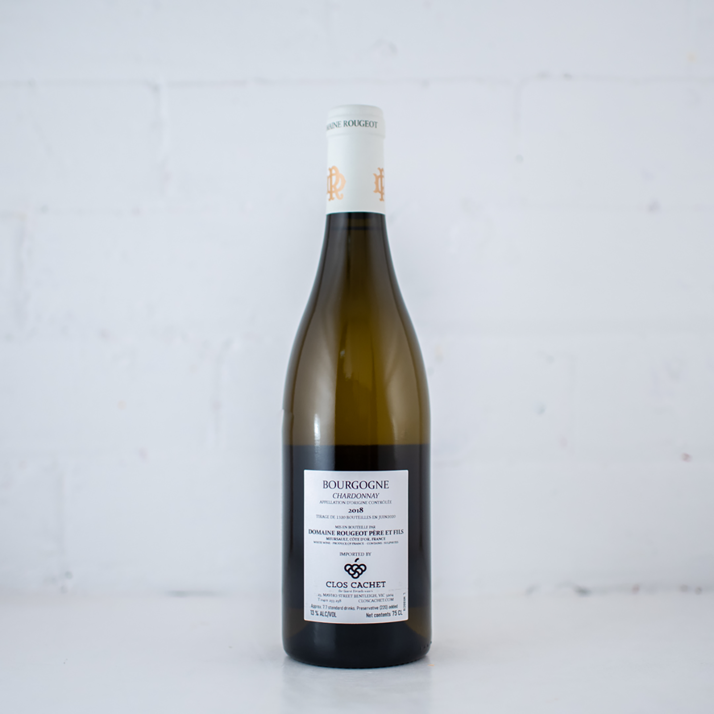 Domaine Rougeot - Bourgogne Chardonnay 2018 750ml