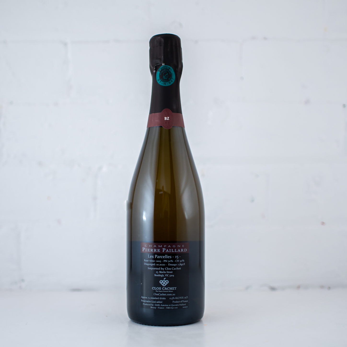Pierre Paillard - Bouzy Grand Cru Les Parcelles 15 Assemblage 750ml