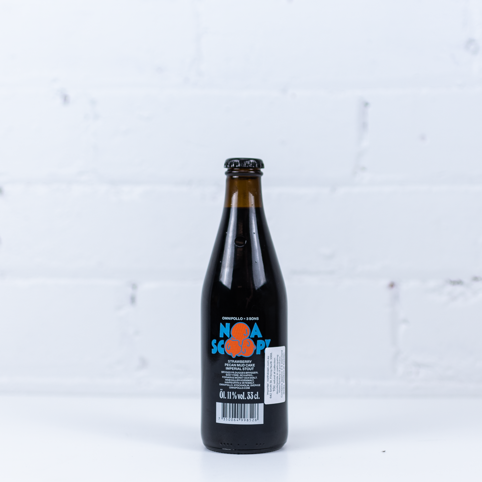 Omnipollo - Noa Scoop Strawberry Pecan Mud Cake Imp Stout 330ml