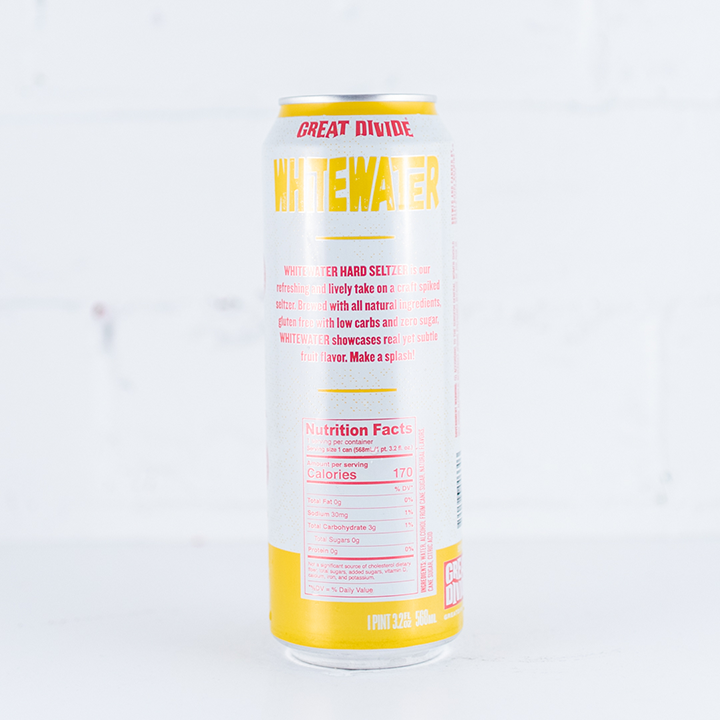 Great Divide - Whitewater Mango & Ginger Seltzer 568ml