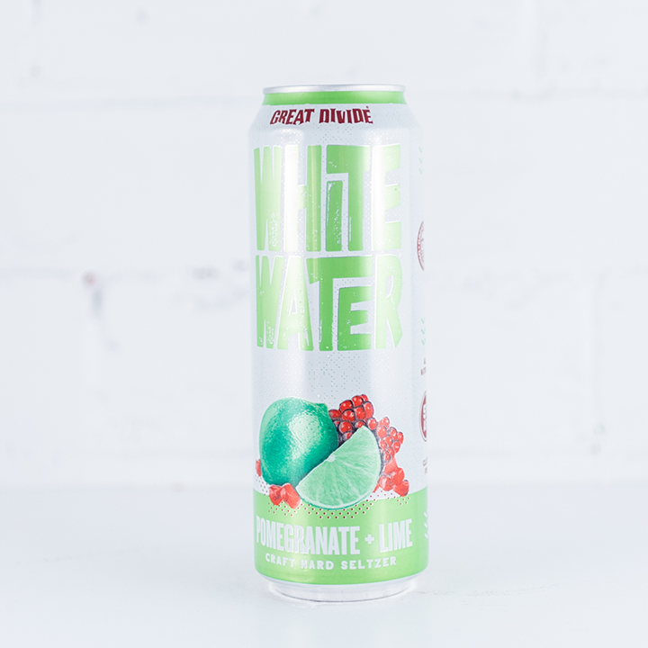 Great Divide - Whitewater Pomegranate & Lime Seltzer 568ml