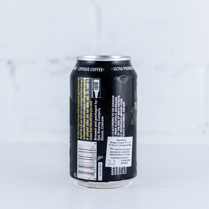 Epic Brewing Co - Big Bad Baptist Imperial Stout