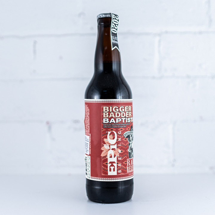 Epic Brewing Co - Bigger Badder Baptista BA Imperial Stout 650ml