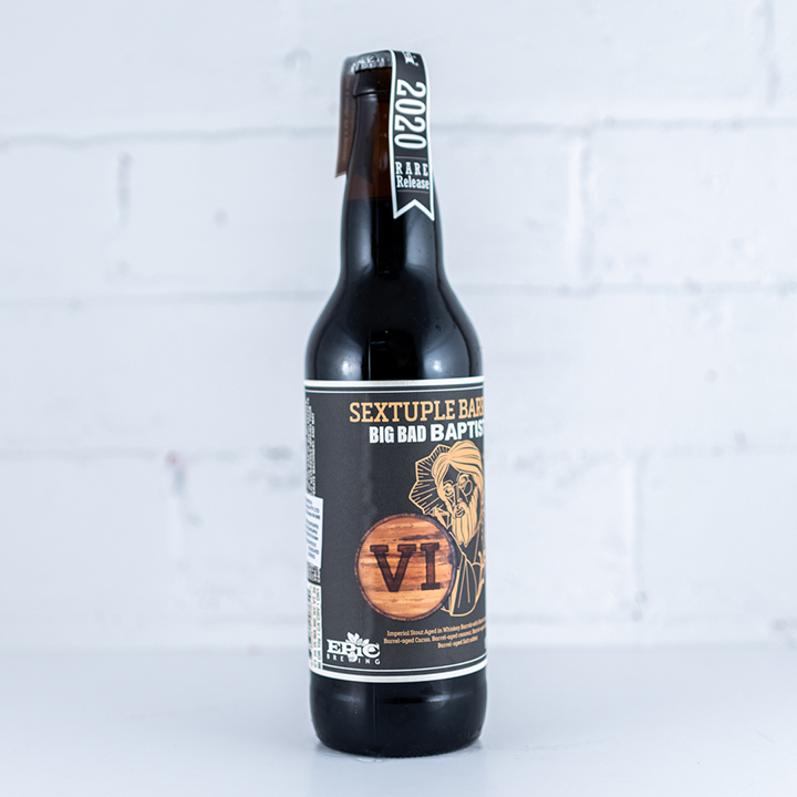 Epic Brewing Co - Big Bad Baptist Sextuple BA Imp Stout 650ml