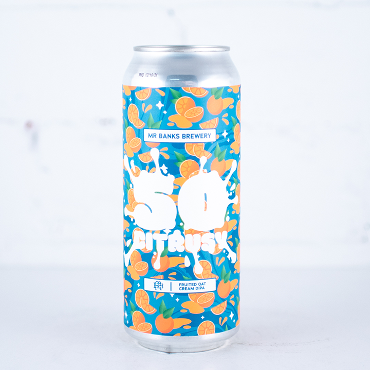 Mr Banks - So Citrusy Fruited Oat Cream DIPA