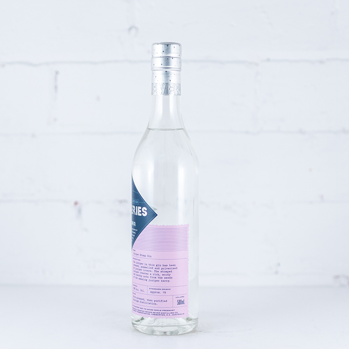 Never Never - Dark Series Juniper Stomp Gin 500ml