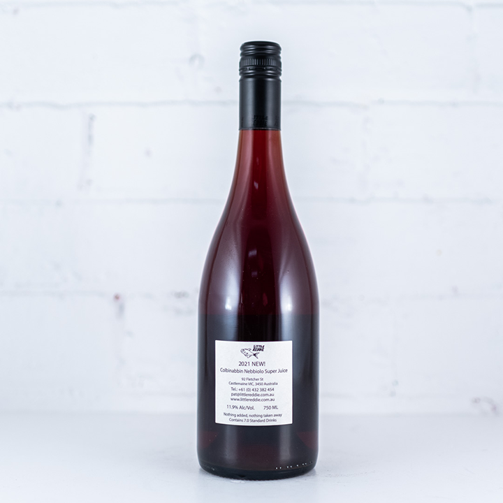 Little Reddie - Colbinabbin Super Juice Nebbiolo 2021 750ml