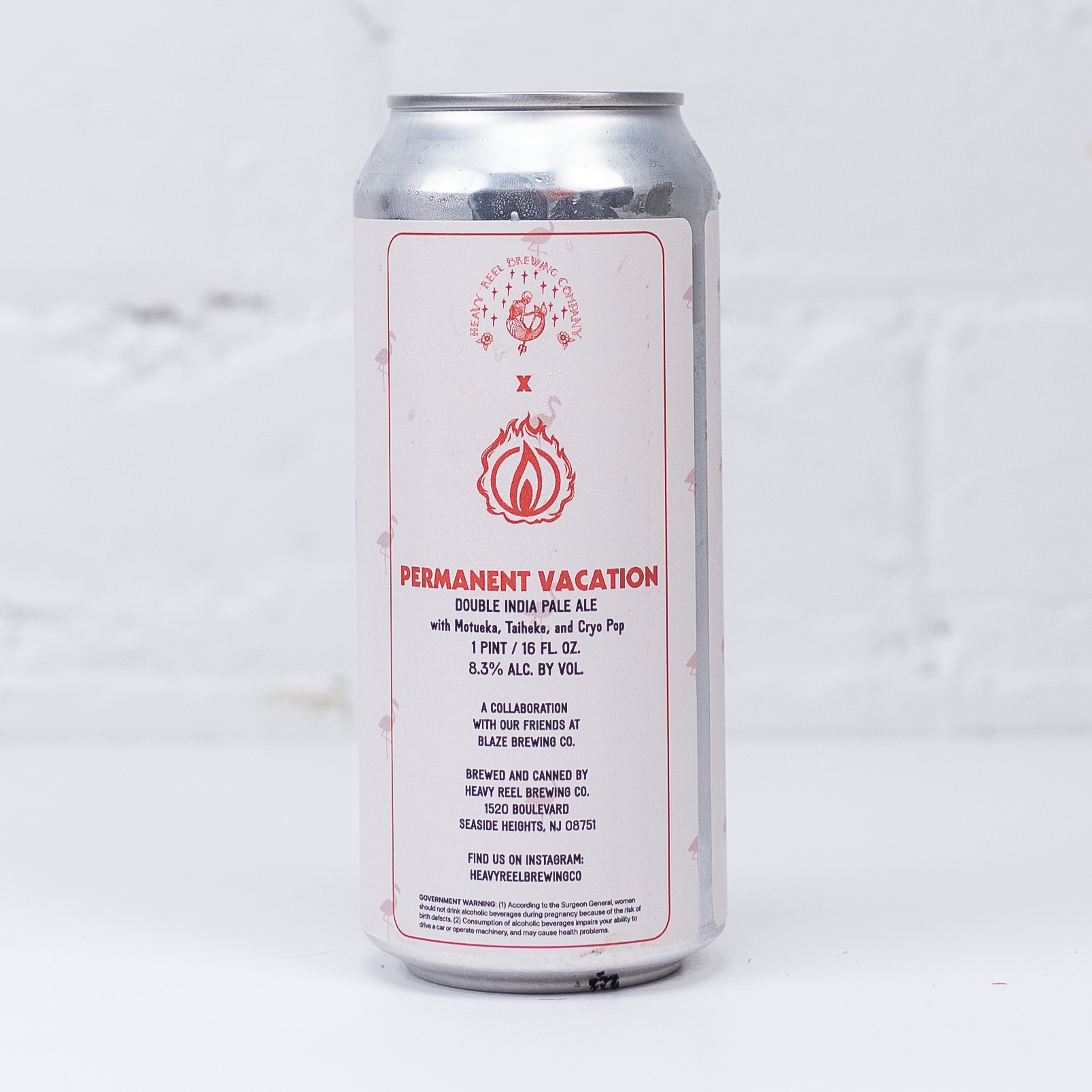 Heavy Reel x Blaze Brewing 'Permanent Vacation' DIPA