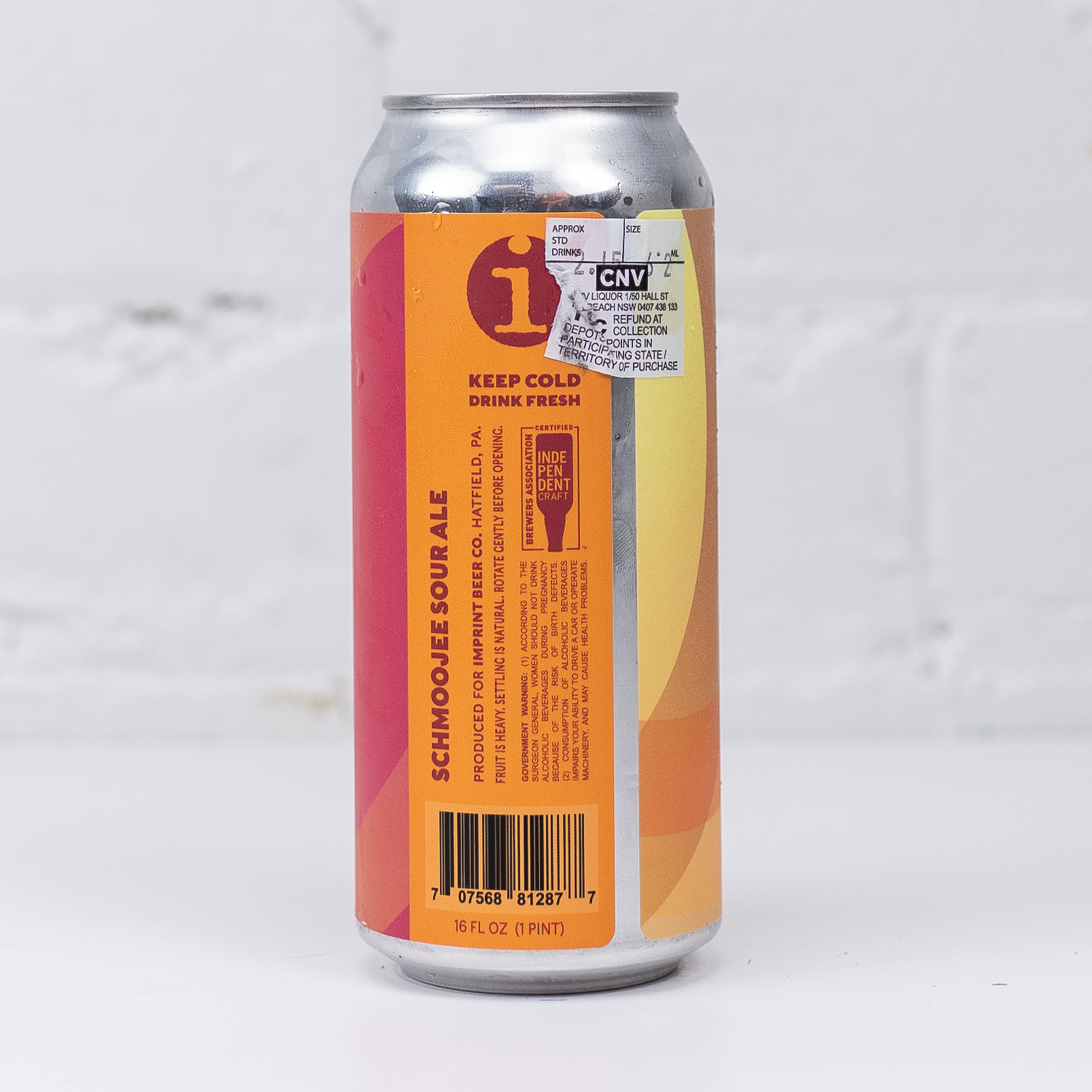 Imprint Beer - Schmoojee Banana Orange Passionfruit