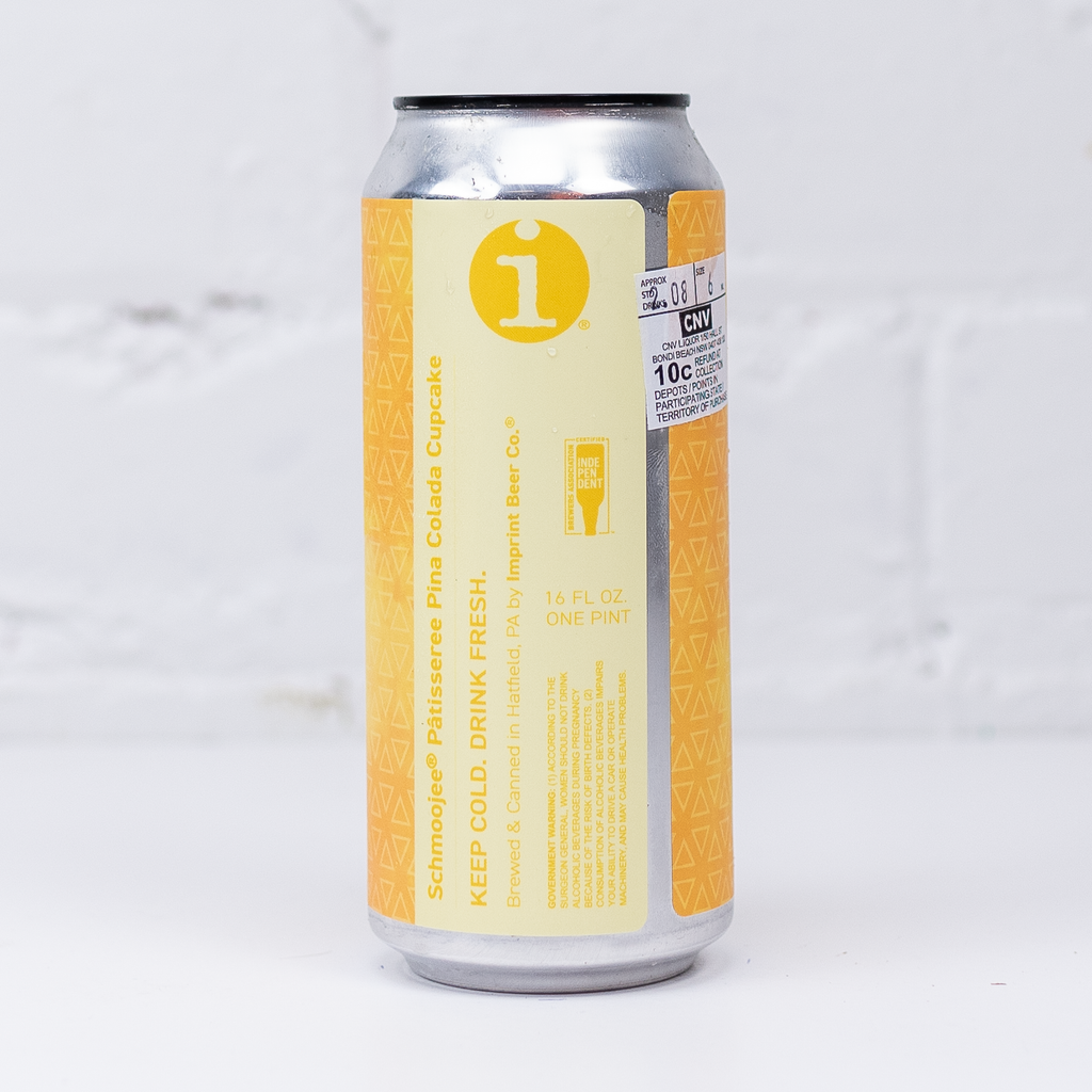 Imprint Beer - Schmoojee Patisseree Pina Colada Cupcake