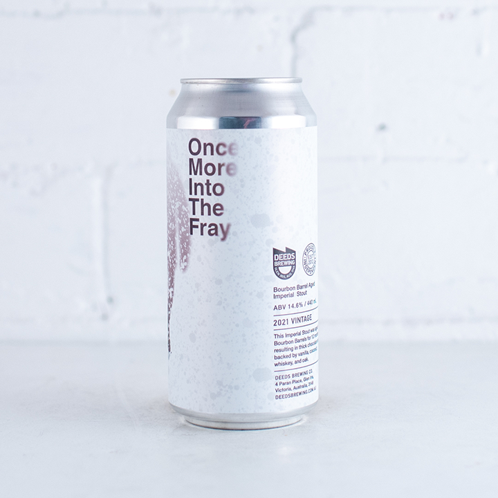 Deeds - Once More Into the Fray 2021 BA Imperial Stout