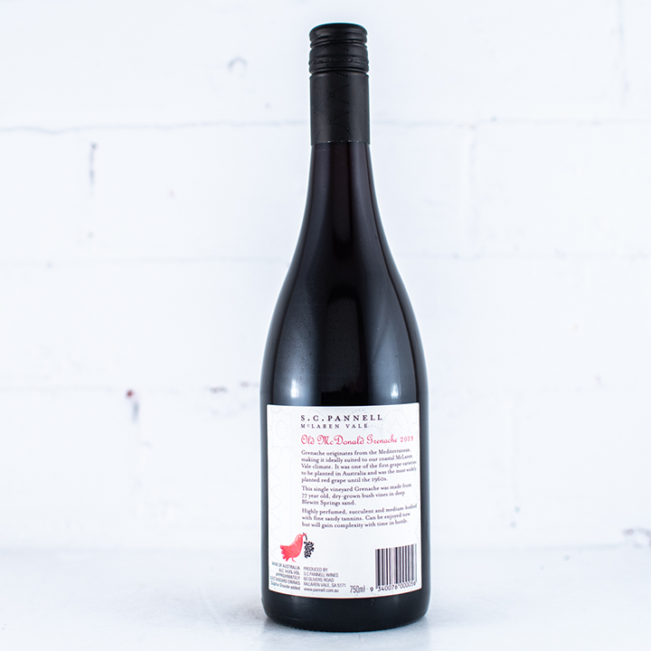 S.C. Pannell - Old McDonald Grenache 2019 750ml