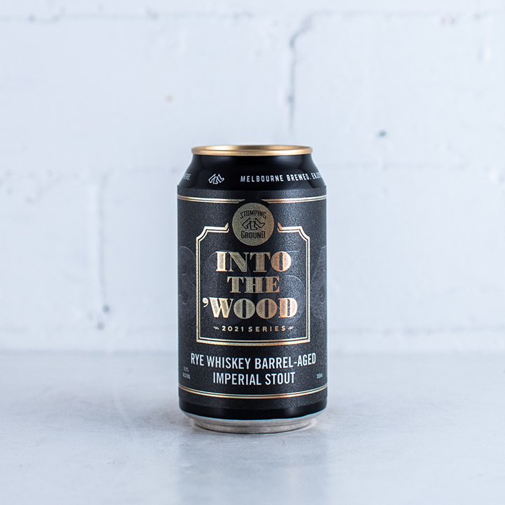 Stomping Ground - Into the Wood Rye Barrel Imp Stout 2021 355ml
